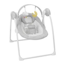 Schaukelstuhl Badabulle Candy Comfort Swing Grau Weiß