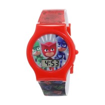 Uhr für Kleinkinder Cartoon PJ MASKS - CLAMSHELL (Ø 32 mm) (Ø 33 mm)