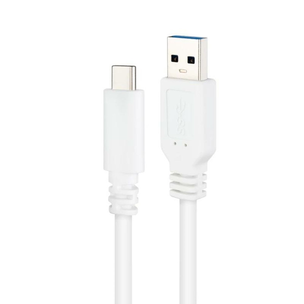 Câble USB-C vers USB NANOCABLE 10.01.4000-W Blanc 50 cm (1 Unité)