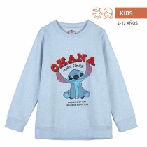 Sweat sans capuche unisex Stitch Bleu clair