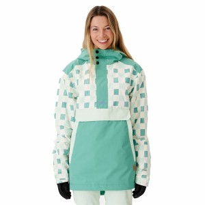 Sportjacke für Frauen Rip Curl Rider Anorak Aquamarin