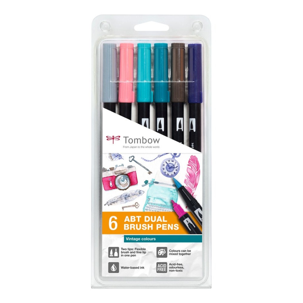 Feutres Tombow ABT DUAL Multicouleur