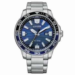 Herrenuhr Citizen AW1525-81L Silberfarben Blau