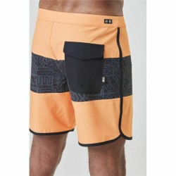 Herren Badehose Picture Andy 17'' Hellbraun