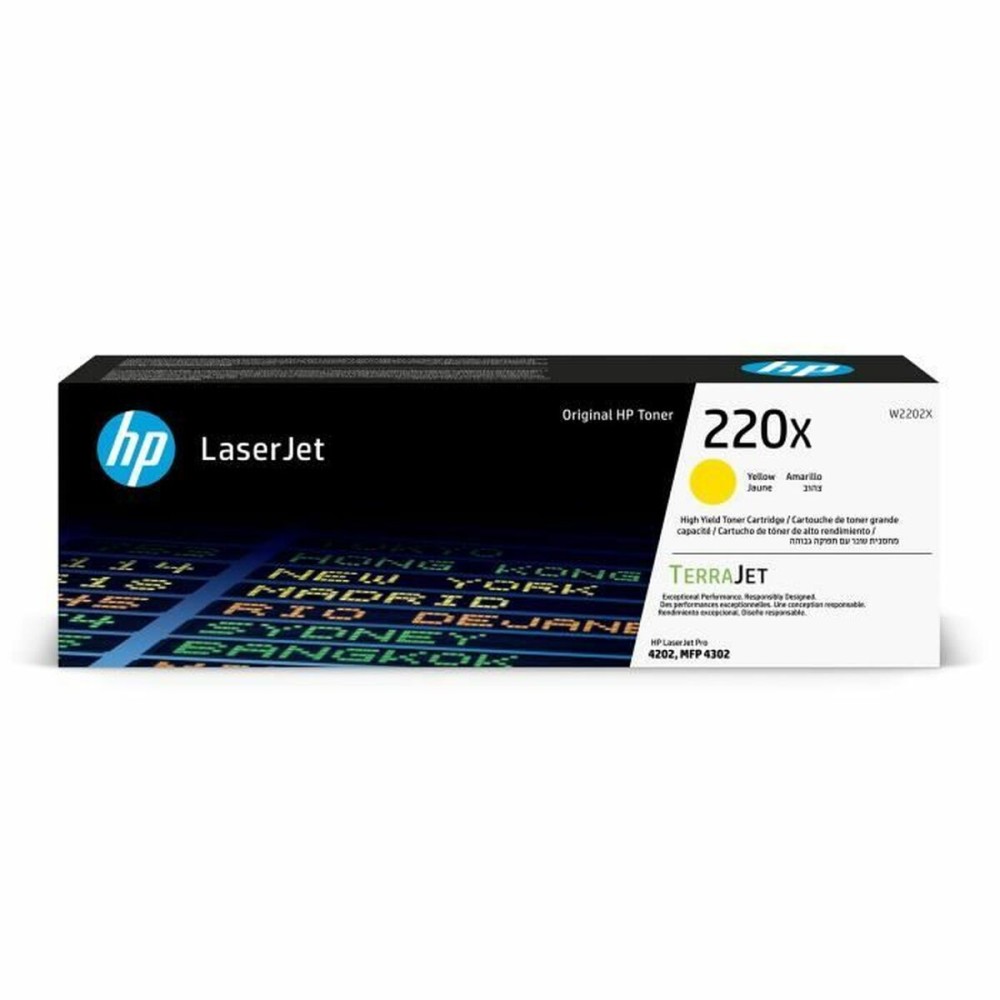 Toner original HP W2202X Jaune