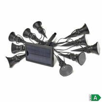 Wreath of LED Lights Garland Multispot 10-PK Solar Stake 5 Lm