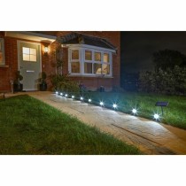 Wreath of LED Lights Garland Multispot 10-PK Solar Stake 5 Lm