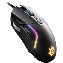 Mouse SteelSeries Rival 5 Schwarz Gaming Mit Kabel LED-Lichter