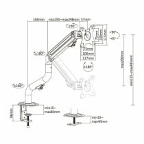 TV Halterung Aisens DT32TSR-139 17" 32" 8 kg