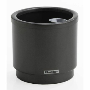 Plant pot Plastiken 4126 Anthracite Ø 26 cm