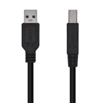 USB Cable Aisens A105-0445 Black 3 m (1 Unit)