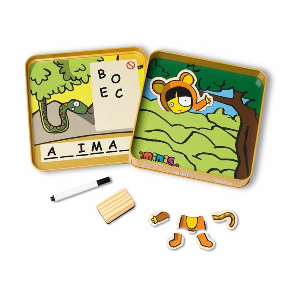 Jeu Éducation Enfant Cayro Chita 19 x 19 x 3,5 cm 8 Pièces