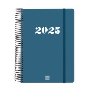 Agenda Finocam MY E10 Bleu A5 15,5 x 21,2 cm 2025