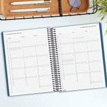 Agenda Finocam MY E10 Bleu A5 15,5 x 21,2 cm 2025