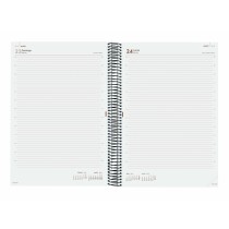 Diary Finocam YEAR Black A4 21 x 29,7 cm 2025