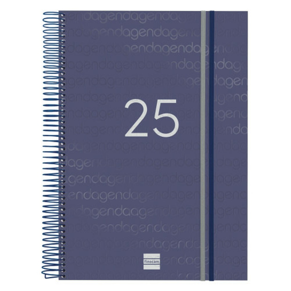 Diary Finocam YEAR Blue A4 2025