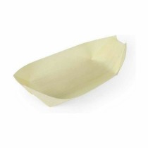 Set of bowls Algon Disposable Wood 6 Pieces 18 cm (24 Units)