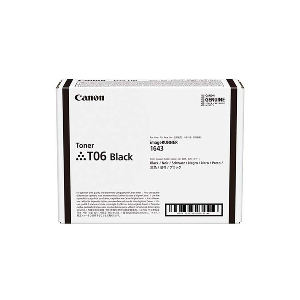 Toner original Canon T06 Noir