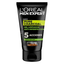 Gesichtsreinigungsgel Pure Charcoal L'Oreal Make Up 107 (100 ml) 100 ml