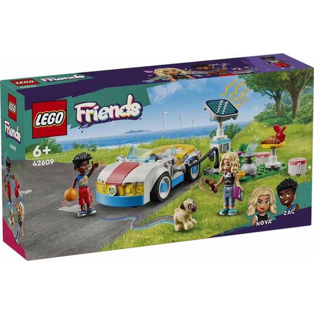 Konstruktionsspiel Lego Coche Eléctrico y Cargador Bunt 170 Stücke