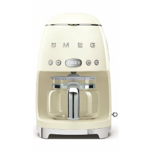 Filterkaffeemaschine Smeg DCF02CREU 1050 W Retro Grau Creme