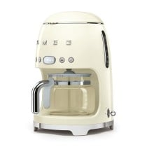 Drip Coffee Machine Smeg DCF02CREU 1050 W Retro Grey Cream