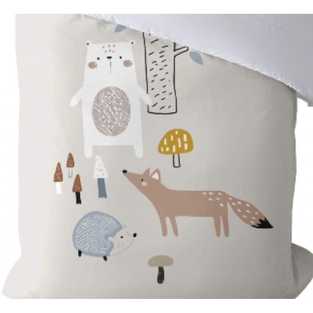 Housse de Couette Kids&Cotton Kenai Big Multicouleur 175 Fils 180 x 220 cm