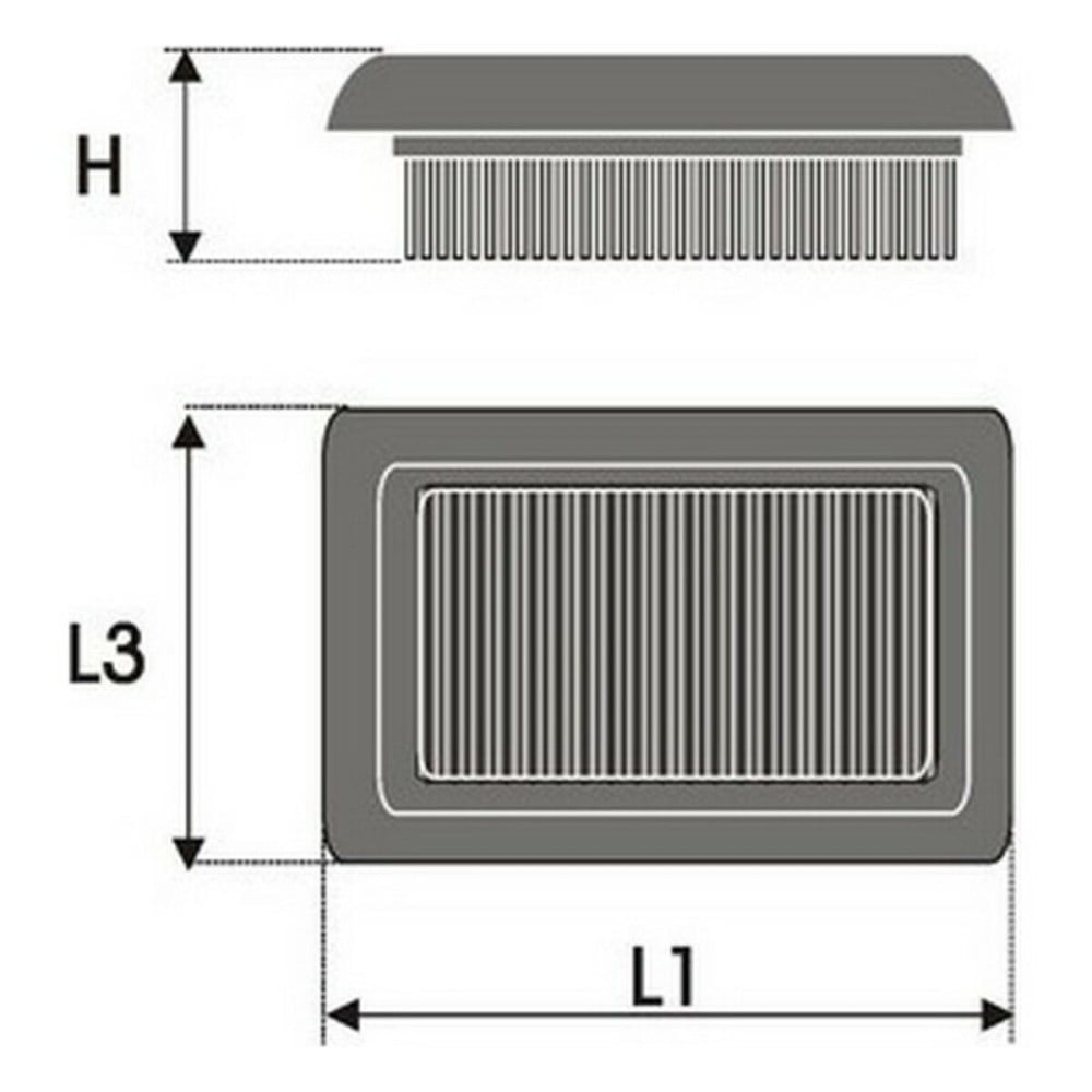 Air filter Green Filters P960143