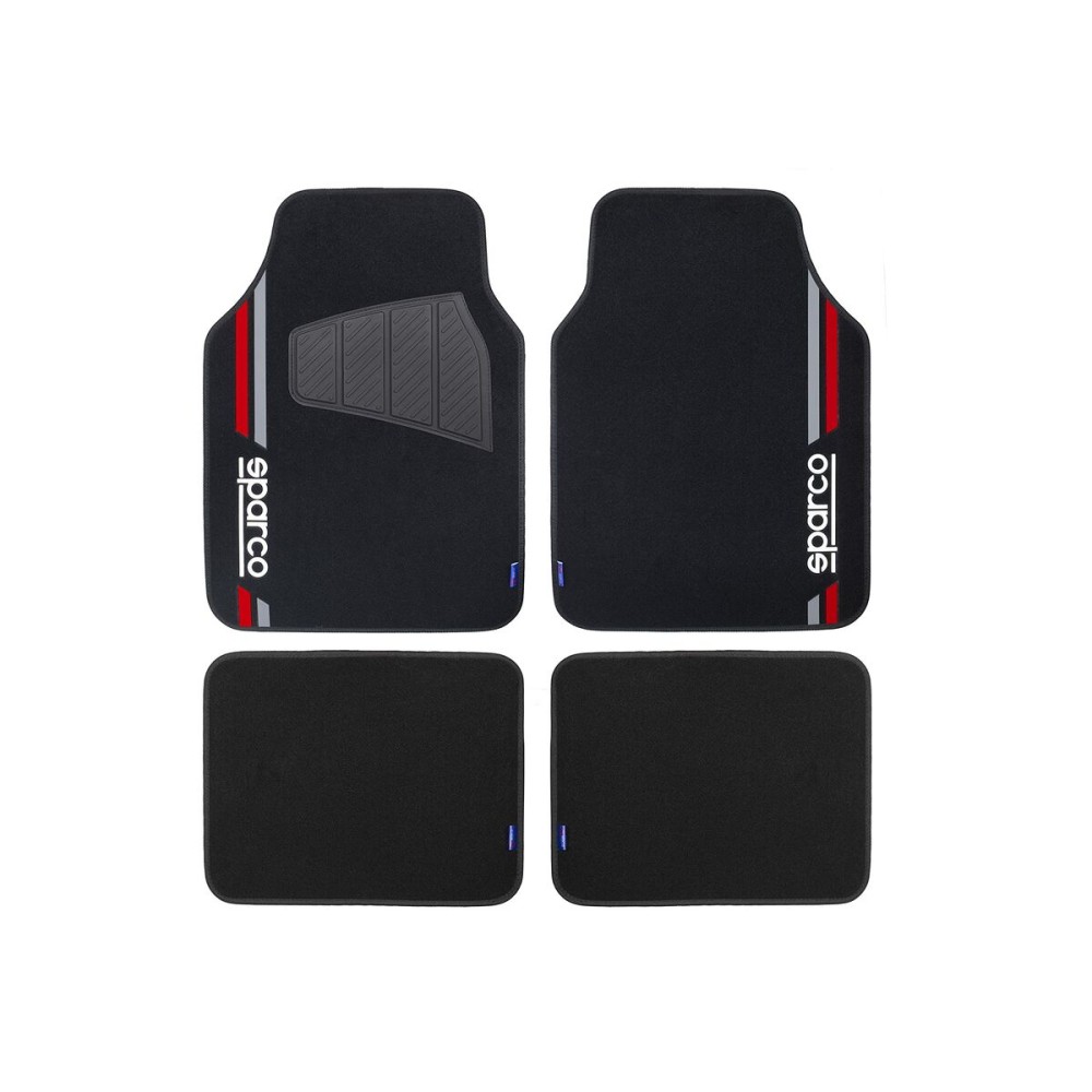 Car Floor Mat Set Sparco SPCF508RD Red