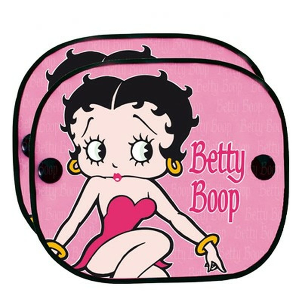 Seitlicher Sonnenschutz Betty Boop BB1041P Rosa 2 Stücke