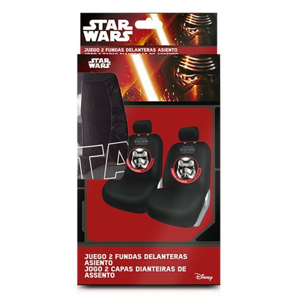 Car Seat Covers Star Wars Stormtrooper Universal Forward Black 2 Units