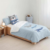 Duvet cover set Kids&Cotton Tabor Big Blue 155 x 220 cm