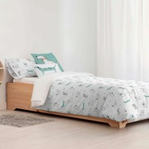 Bettbezug-Set Kids&Cotton Huali Small Blau 155 x 220 cm