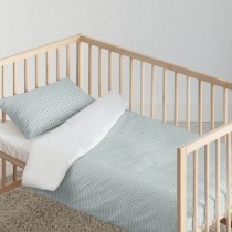 Bettbezug für Babybett Kids&Cotton Vichy 100 x 120 cm