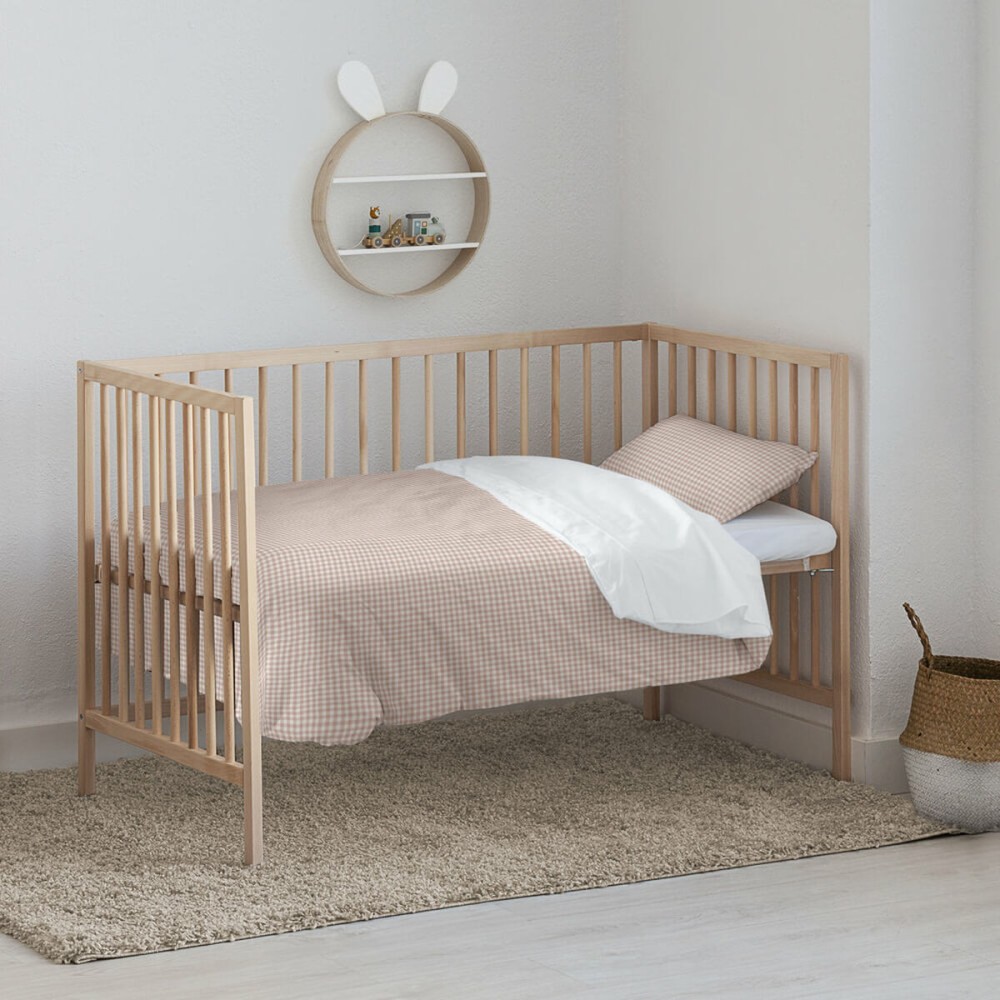 Bettbezug für Babybett Kids&Cotton Vichy 115 x 145 cm