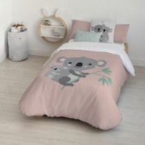 Housse de Couette Kids&Cotton Kuno Rose 155 x 220 cm