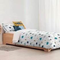 Housse de Couette Kids&Cotton Dayton Small Blanc 155 x 220 cm