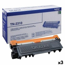 Toner original Brother L-2300D, 2340DW, 2360DN, 2365DW, 2540, 2700 Noir (3 Unités)