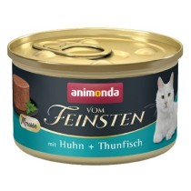 Katzenfutter Animonda Vom Feinsten Mousse Huhn Thunfisch Fisch 85 g