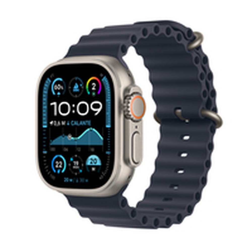 Montre intelligente Apple Watch Ultra2 1,92" Titane Blue marine 49 mm