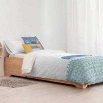 Housse de Couette Kids&Cotton Malu Big Bleu 175 Fils 180 x 220 cm 180 x 240 cm