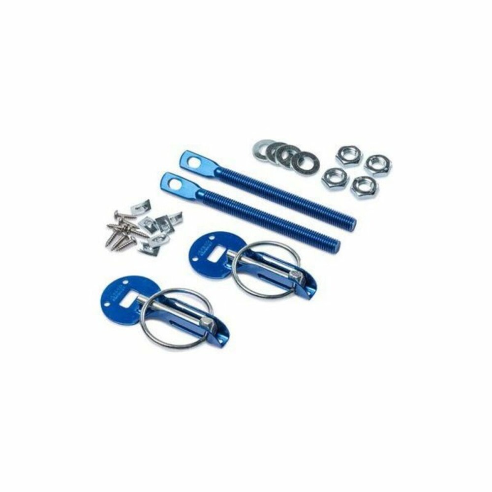 Fermeture de capot Sparco 01606AA Bleu Ressort