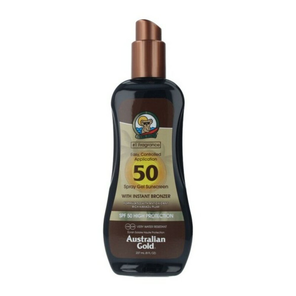 Sonnenschutzspray Australian Gold Instant Bronzer Spf 50