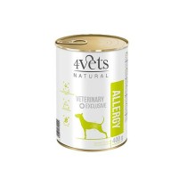 Alimentation humide 4VETS                                 Chiens adultes Agneau 400 g