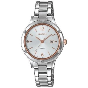 Montre Femme Casio Sheen LADY DATE - SILVER ***SPECIAL PRICE*** (Ø 30 mm)