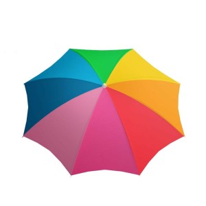 Parasol Multicouleur Ø 160 cm