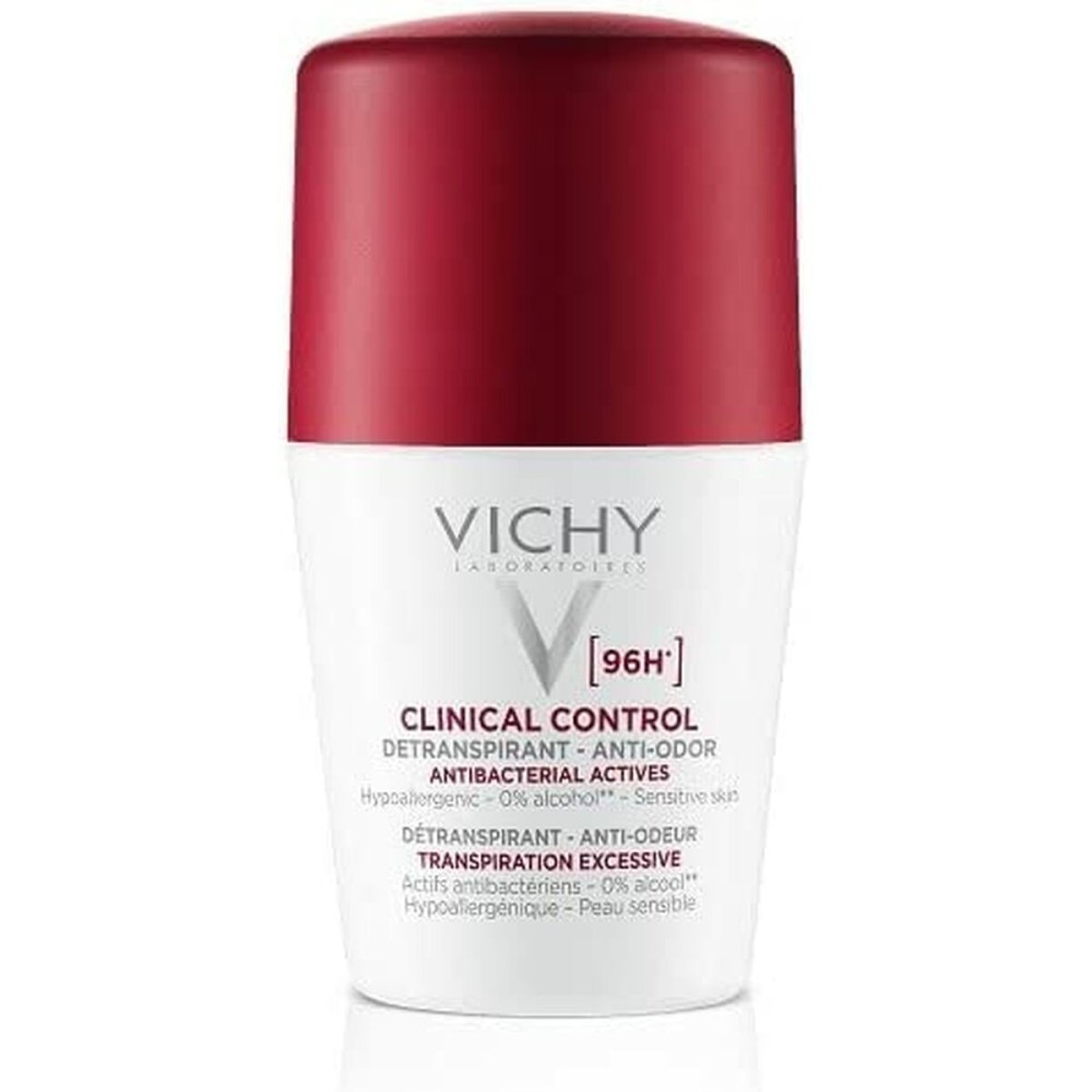 Déodorant Roll-On Vichy Deo 50 ml Adultes unisexes 96 heures