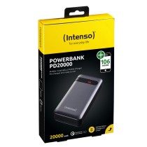 Powerbank INTENSO Schwarz Anthrazit 20000 mAh