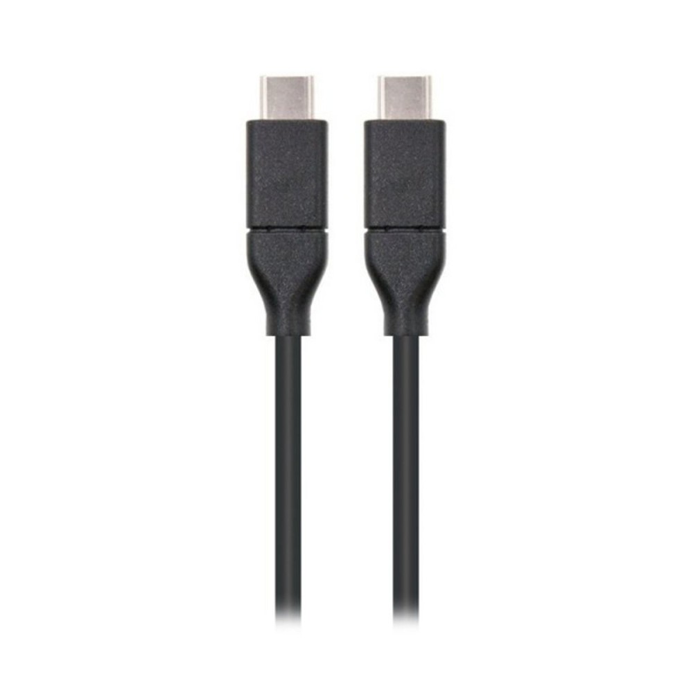 Câble USB-C 3.1 NANOCABLE 10.01.4101 Noir (1 m)