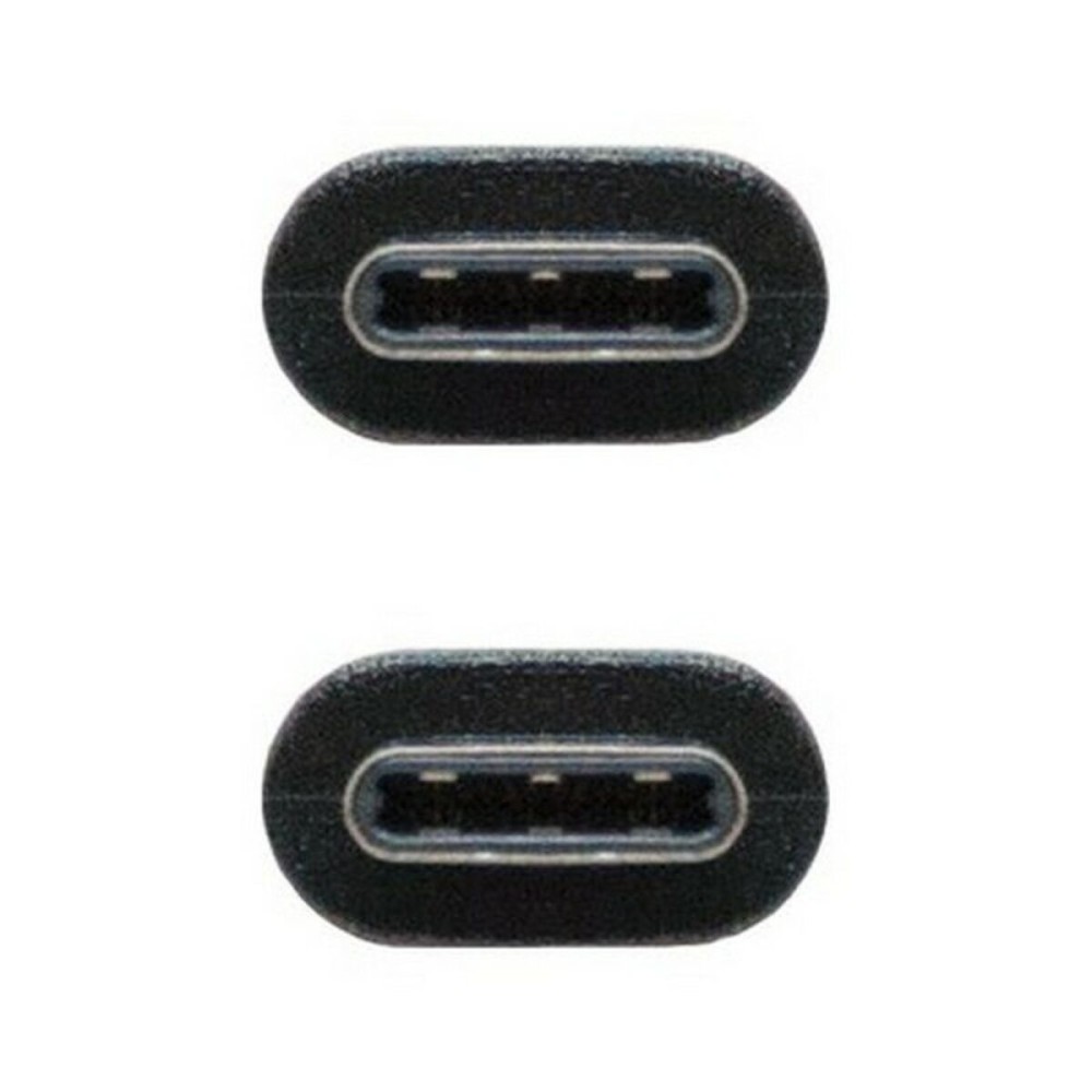 Câble USB-C 3.1 NANOCABLE 10.01.4101 Noir (1 m)